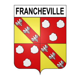 Francheville Sticker wappen, gelsenkirchen, augsburg, klebender aufkleber