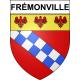 Frémonville 54 ville sticker blason écusson autocollant adhésif