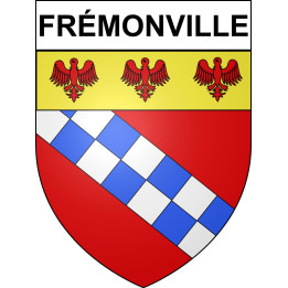 Frémonville 54 ville sticker blason écusson autocollant adhésif