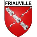 Friauville 54 ville sticker blason écusson autocollant adhésif