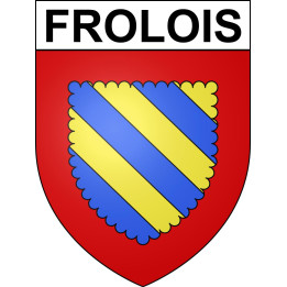 Stickers coat of arms Frolois adhesive sticker