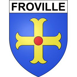 Froville Sticker wappen, gelsenkirchen, augsburg, klebender aufkleber