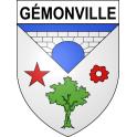 Gémonville 54 ville sticker blason écusson autocollant adhésif