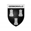 Germonville 54 ville sticker blason écusson autocollant adhésif