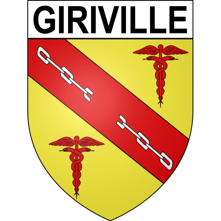 Giriviller Sticker wappen, gelsenkirchen, augsburg, klebender aufkleber