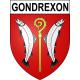 Pegatinas escudo de armas de Gondrexon adhesivo de la etiqueta engomada