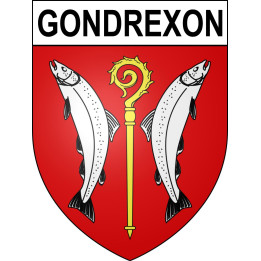 Stickers coat of arms Gondrexon adhesive sticker