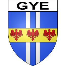 Pegatinas escudo de armas de Gye adhesivo de la etiqueta engomada