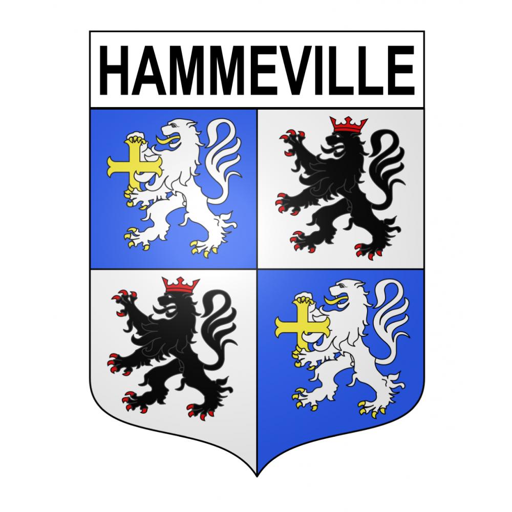 Stickers coat of arms Hammeville adhesive sticker