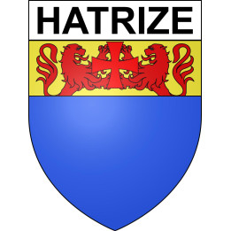 Hatrize Sticker wappen, gelsenkirchen, augsburg, klebender aufkleber