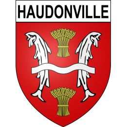 Haudonville Sticker wappen, gelsenkirchen, augsburg, klebender aufkleber