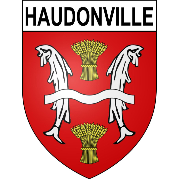 Haudonville 54 ville sticker blason écusson autocollant adhésif