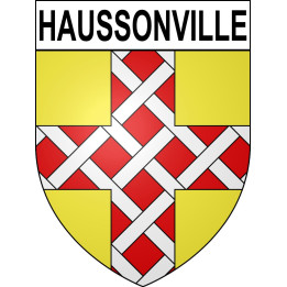 Haussonville Sticker wappen, gelsenkirchen, augsburg, klebender aufkleber