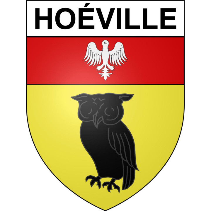 Hoéville Sticker wappen, gelsenkirchen, augsburg, klebender aufkleber