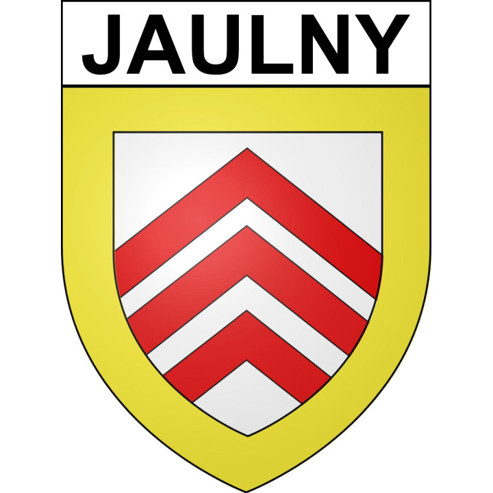 Jaulny Sticker wappen, gelsenkirchen, augsburg, klebender aufkleber