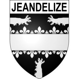 Jeandelize Sticker wappen, gelsenkirchen, augsburg, klebender aufkleber