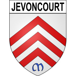 Stickers coat of arms Jevoncourt adhesive sticker