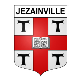 Stickers coat of arms Jezainville adhesive sticker