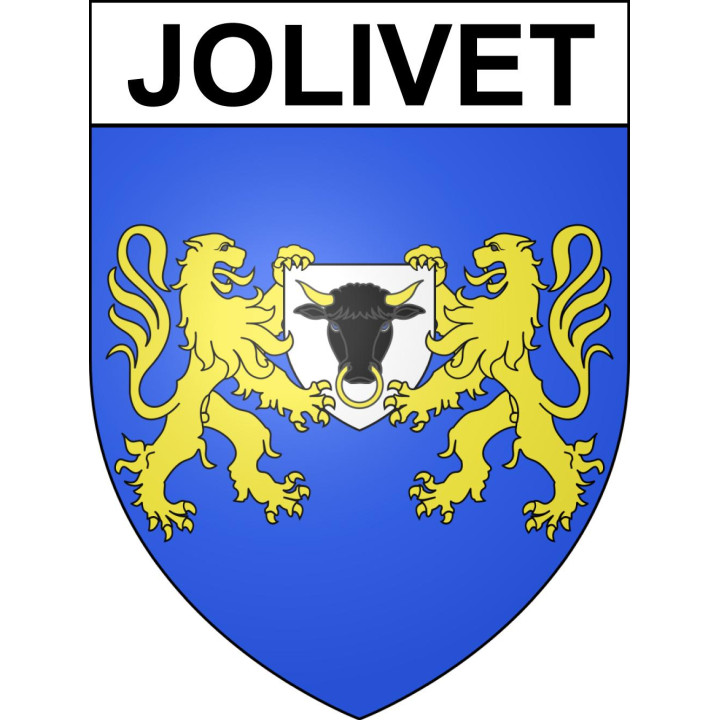 Stickers coat of arms Jolivet adhesive sticker
