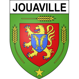 Jouaville Sticker wappen, gelsenkirchen, augsburg, klebender aufkleber
