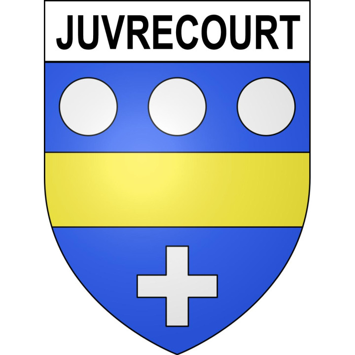 Stickers coat of arms Juvrecourt adhesive sticker
