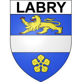 Labry Sticker wappen, gelsenkirchen, augsburg, klebender aufkleber