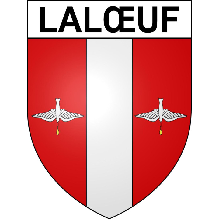 Stickers coat of arms Lalœuf adhesive sticker