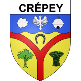Crépey Sticker wappen, gelsenkirchen, augsburg, klebender aufkleber