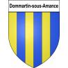 Stickers coat of arms Dommartin-sous-Amance adhesive sticker