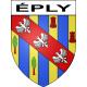 Éply 54 ville sticker blason écusson autocollant adhésif