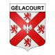 Stickers coat of arms Gélacourt adhesive sticker