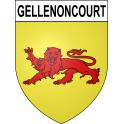 Gellenoncourt 54 ville sticker blason écusson autocollant adhésif