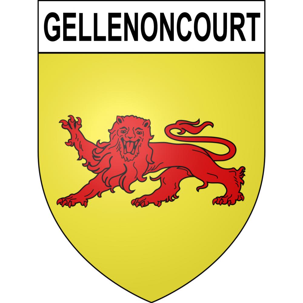 Gellenoncourt 54 ville sticker blason écusson autocollant adhésif