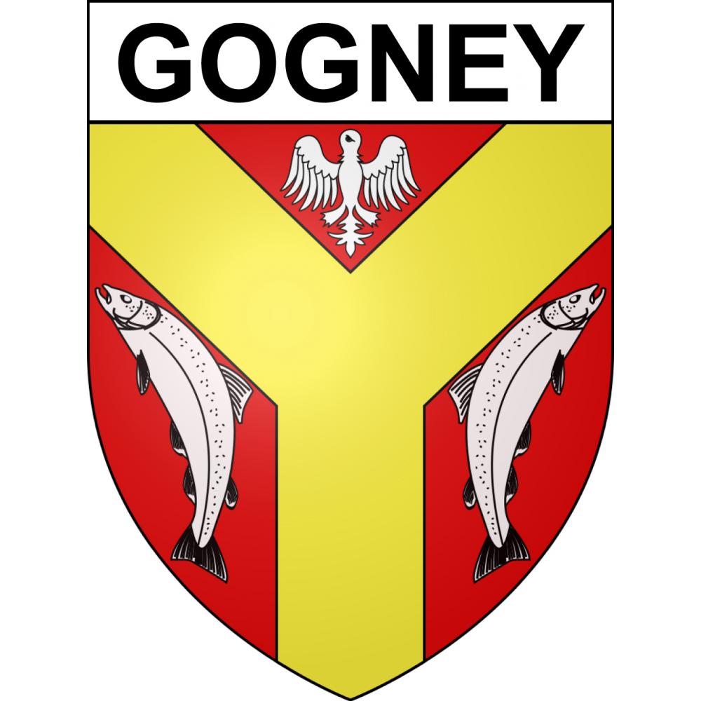 Stickers coat of arms Gogney adhesive sticker