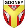 Pegatinas escudo de armas de Gogney adhesivo de la etiqueta engomada