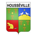 Stickers coat of arms Housséville adhesive sticker