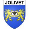 Jolivet 54 ville sticker blason écusson autocollant adhésif