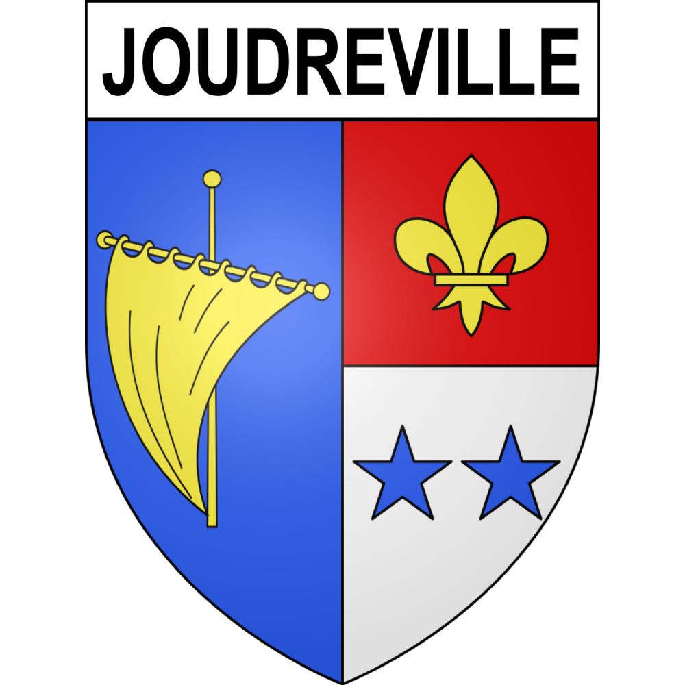 Joudreville 54 ville sticker blason écusson autocollant adhésif