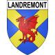 Stickers coat of arms Landremont adhesive sticker