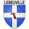 Stickers coat of arms Lebeuville adhesive sticker