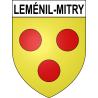 Stickers coat of arms Leménil-Mitry adhesive sticker