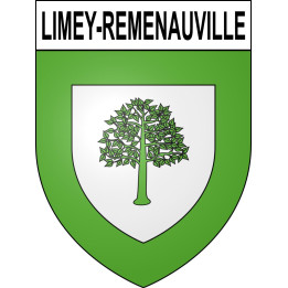 Stickers coat of arms Limey-Remenauville adhesive sticker