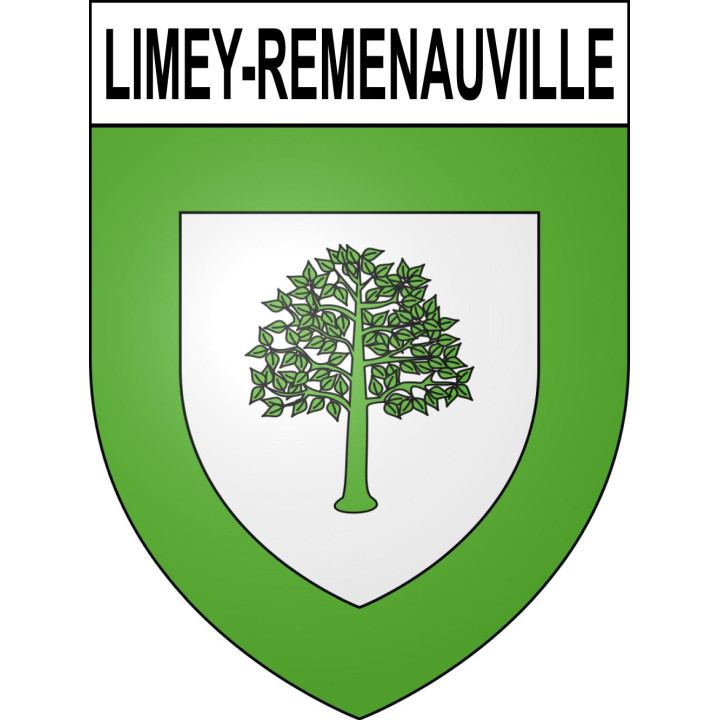Limey-Remenauville Sticker wappen, gelsenkirchen, augsburg, klebender aufkleber