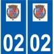 02 Condren logo ville autocollant plaque sticker