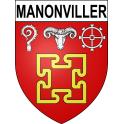 Adesivi stemma Manonviller adesivo