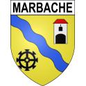 Adesivi stemma Marbache adesivo