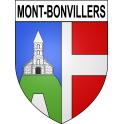Mont-Bonvillers 54 ville sticker blason écusson autocollant adhésif