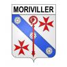 Stickers coat of arms Moriviller adhesive sticker