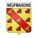 Neufmaisons 54 ville sticker blason écusson autocollant adhésif