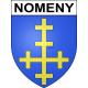 Pegatinas escudo de armas de Nomeny adhesivo de la etiqueta engomada